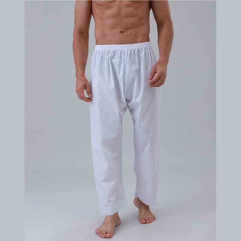 Calças Masculinas Com base De robe Árabe Brancas Compridas Soltas De Alta Elasticidade Ao Ar Livre