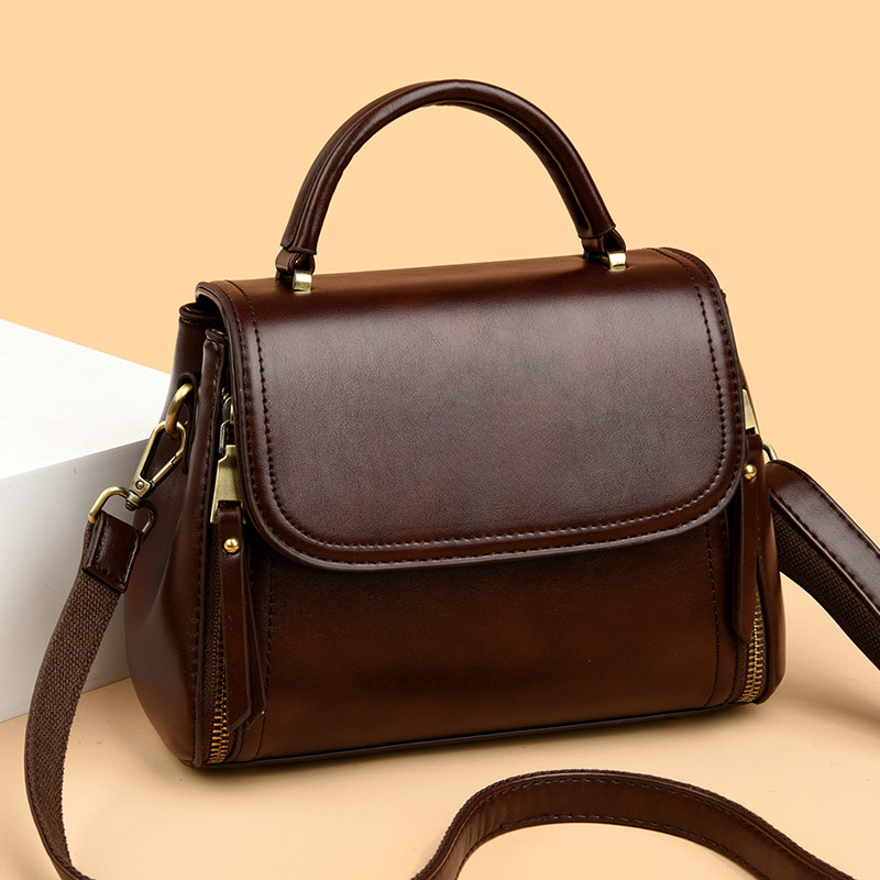 Marca autêntica bolsa feminina de couro genuíno bolsa mensageiro novo estilo bolsa feminina 2026 novo estilo bolsa peque