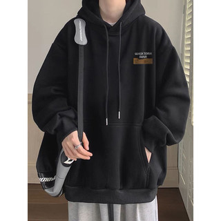 Puro algodão letras brancas moletom americano estilo masculino 2026 novo estilo primavera outono estilo fino juventude j