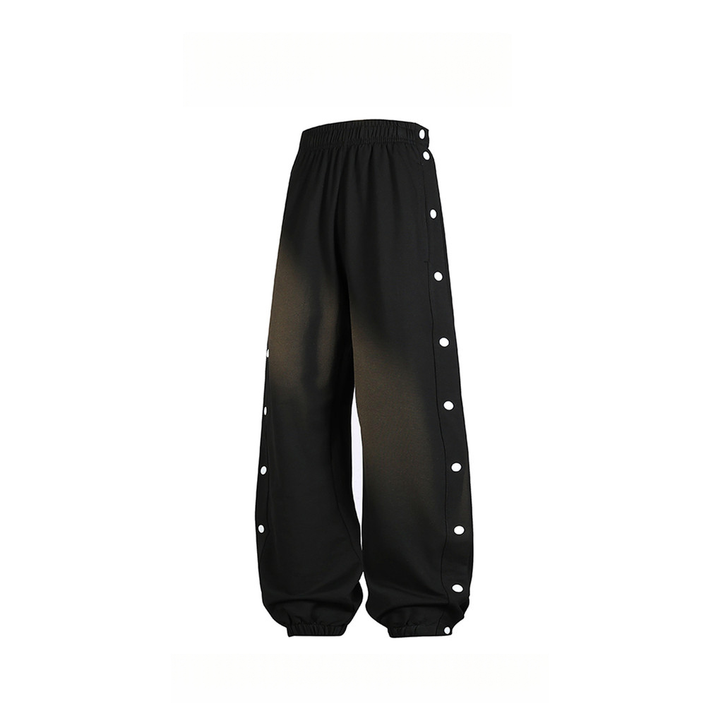 WASSUP PANDA Remoção Imediata Calça de moletom masculina com peito inteiro para treinamento americano de basquete Calça