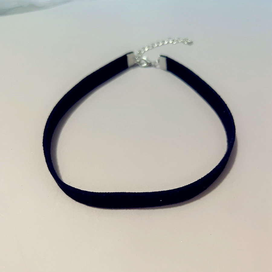 Gargantilha De Veludo Preto Para Mulheres , Vintage , Faixa Larga , Joias Minimalistas Da Moda em Oferta na Shopee