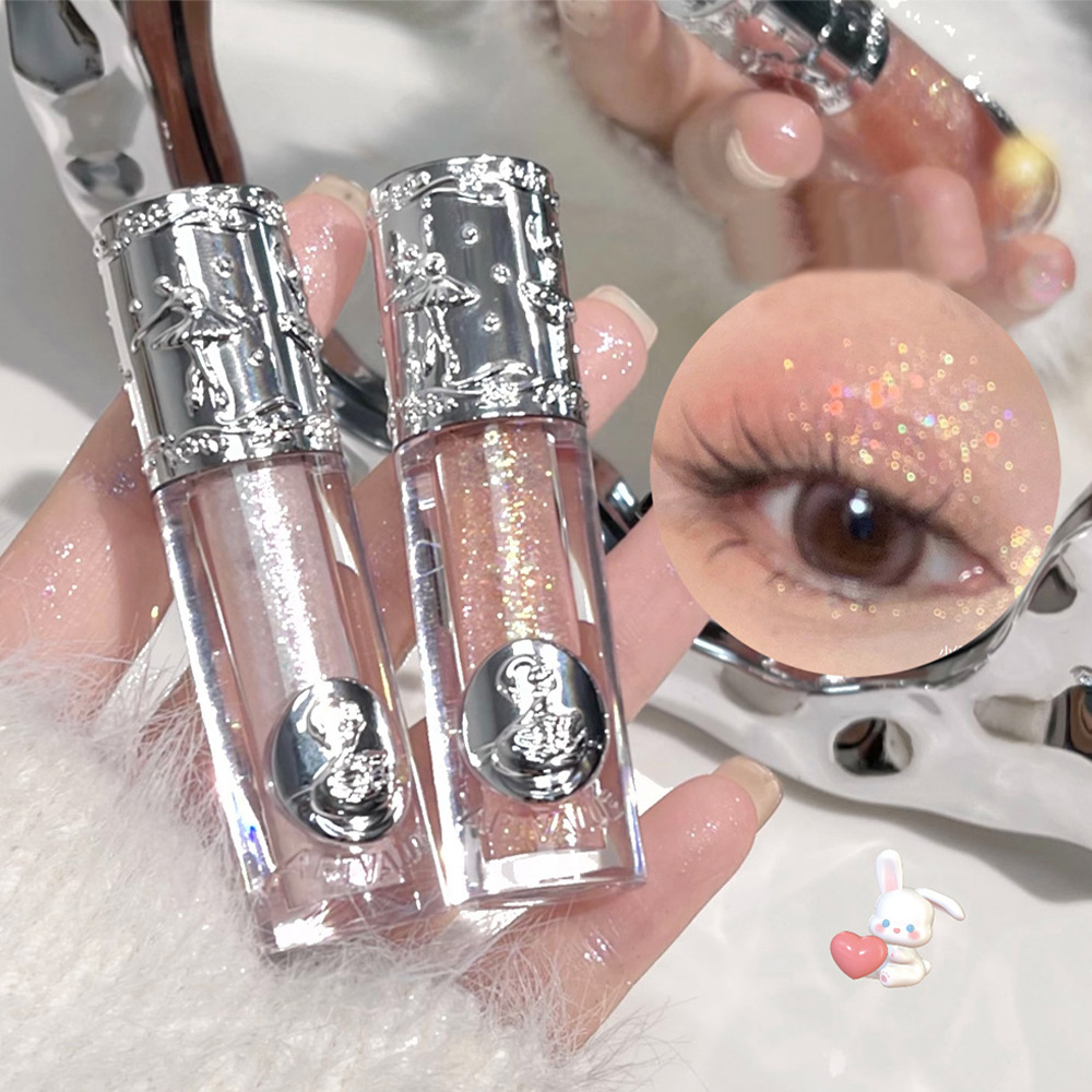 Sombra Líquida De Olhos Com Alta Pigmentação E Brilho - Lápis De Sombra Rica Em Cor Com Uso Versátil Para Bochechas
