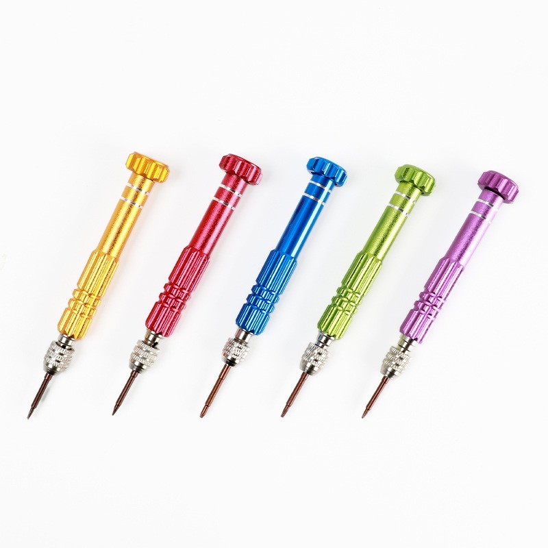 Conjunto de 5 Mini Chaves de Precisão Kit de Reparação Multifuncional para Óculos, Telefone e Tablet