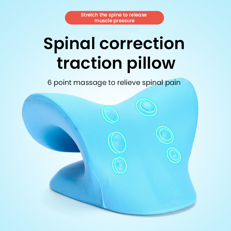 Travesseiro Ortopédico Massageador Cervical Para Relaxamento, Ideal Para Homens E Mulheres, Suporte Para As costas