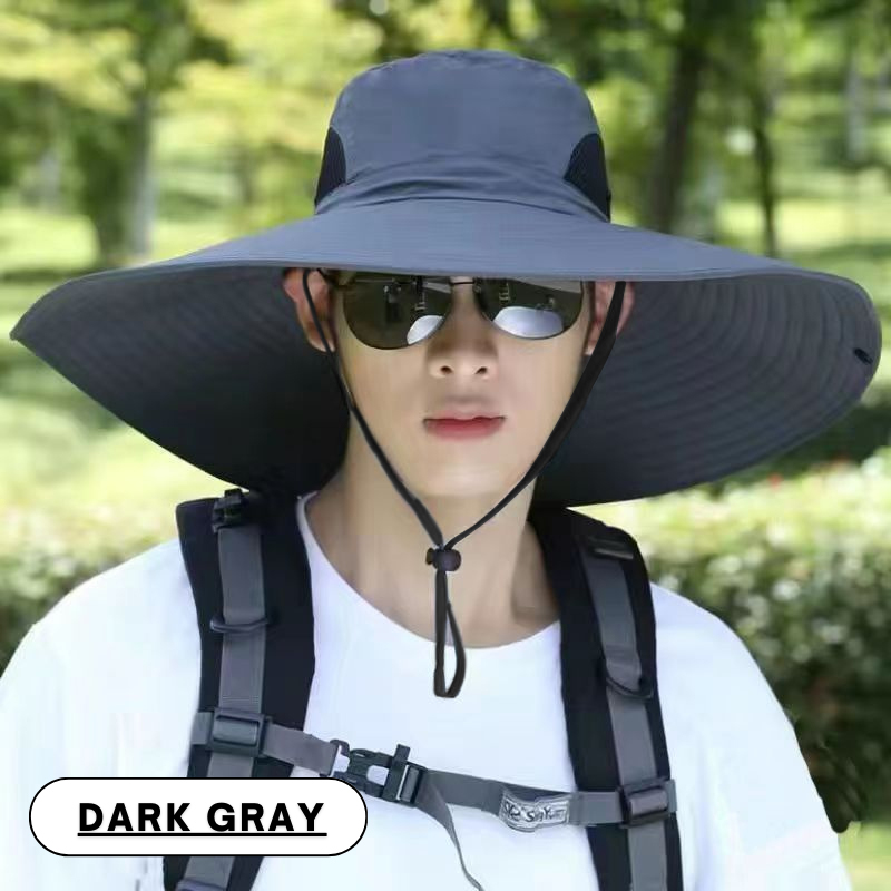 Verão Ao Ar Livre Aba Grande Chapéu De Sol Caminhadas Pesca Viagem