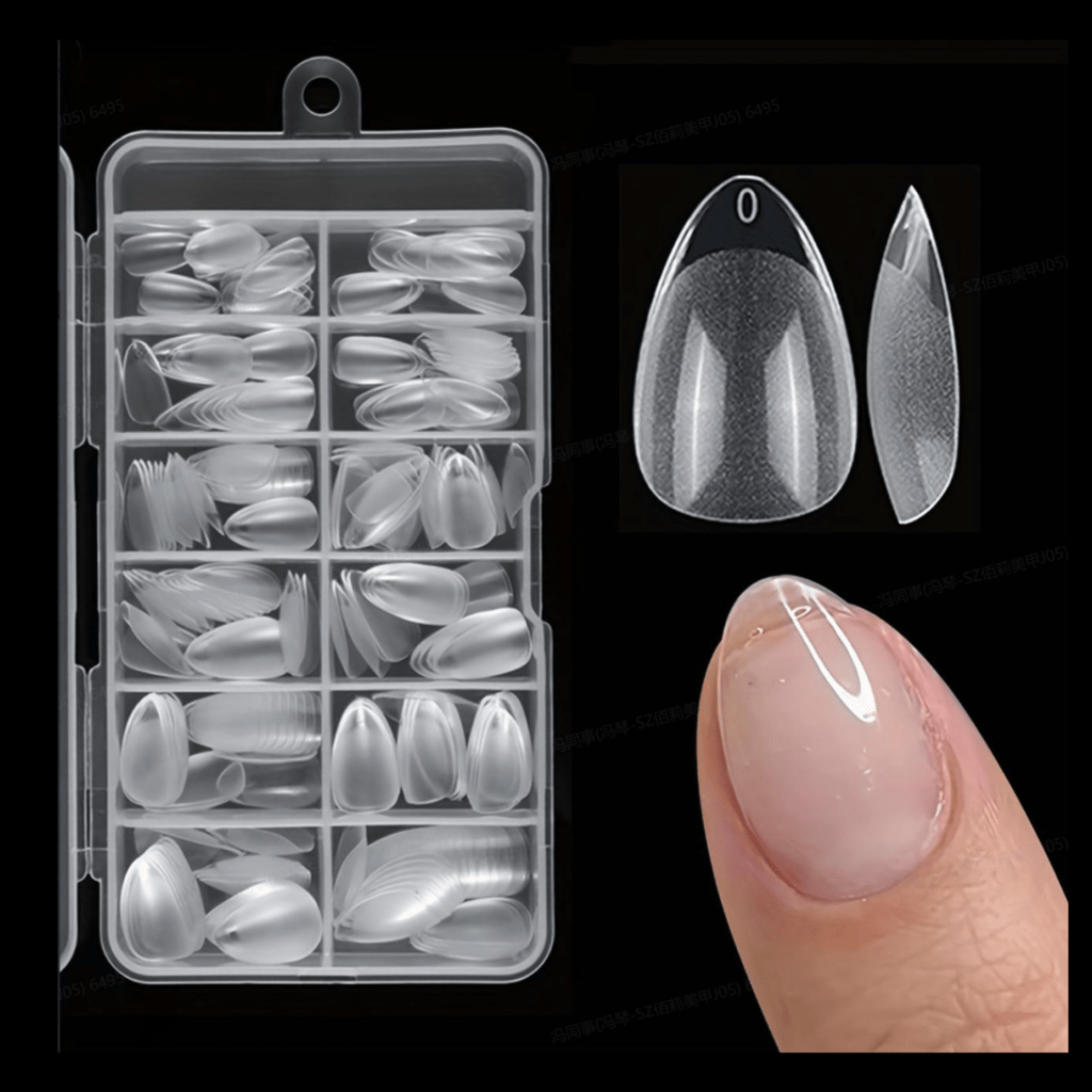 Pontas De Gel Macio Fosco Acrílico Transparente Nai Dicas XXs Curtas De Unhas Falsas Para Extensão Nal Ferramentas De Ma