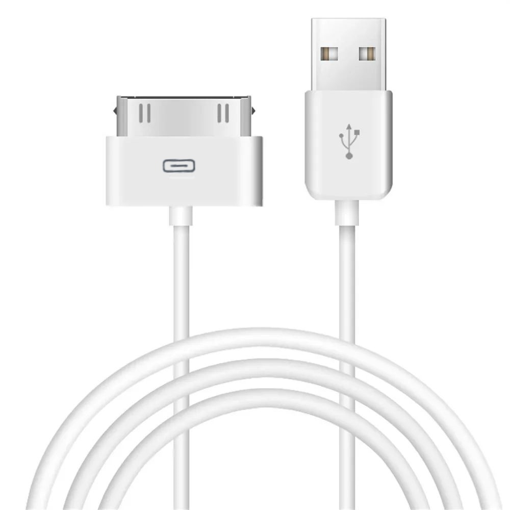 Cabo Carregador USB 30 Pinos Moderno para iPhone 4 4s 3G 3GS iPad 1 2 3 iPod Adaptador de Acessórios Nano Touch Cabo de