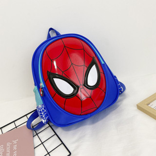 Mochila Escolar Para Crianças Homem-Aranha 3D Jardim De Infância/Saco Preto/Azul em Oferta na Shopee