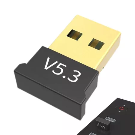 BT5.3 Adaptador Bluetooth Driver USB Alto-Falante Transmissor Sem Fio Grátis Para PC Laptop