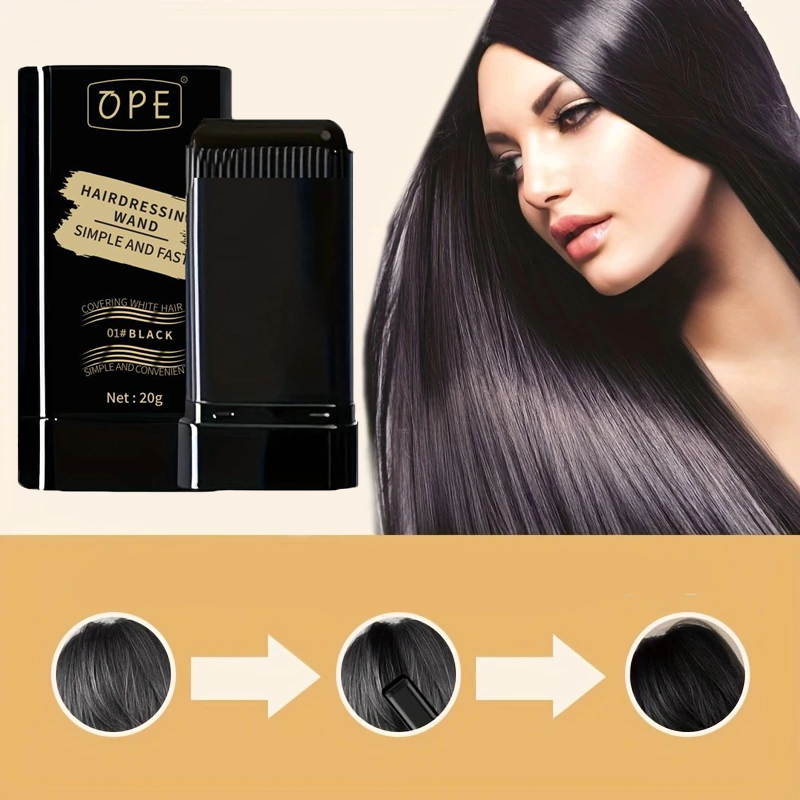 Os Bastões De Cor De Cabelo E Barba De Retoque Rápido São Fáceis De Aplicar Cobrir Cabelos Grisalhos em Oferta na Shopee
