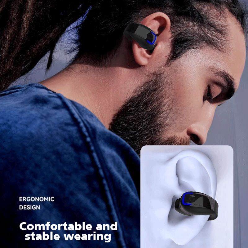 Novo Fone de Ouvido Bluetooth Vitog Business Sem Fio com Gancho para Ouvido, Fone de Ouvido Sem Fio com Driver OWS, Fone