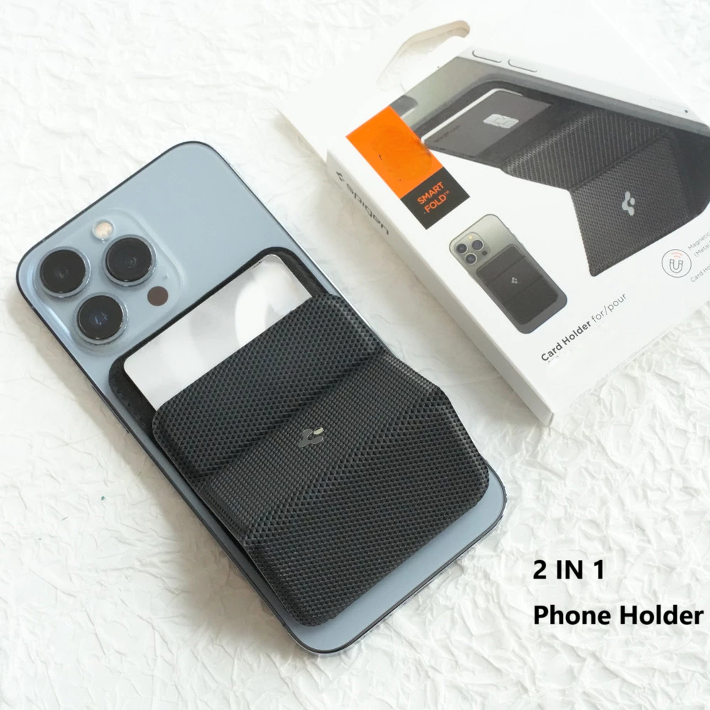 Pop Socket Suporte Magnético Para Telefone Com Soquete Dobrável 2 Em 1 Função De Carteira