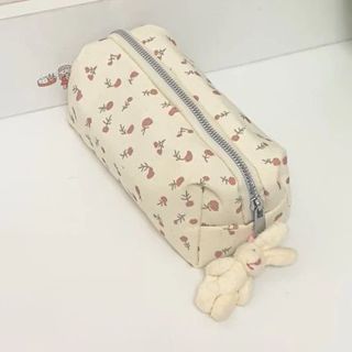 Ins Pequeno Saco De Lápis floral Fresco Maquiagem De Alto Valor Grande Capacidade Multifuncional Caso Armazenamento em Oferta na Shopee