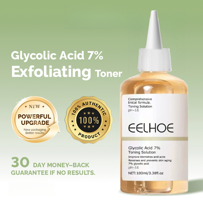 Solução Esfoliante de Toner com Ácido Glicólico 7% - 100ml