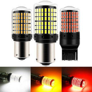 Lâmpadas De Sinalização LED Canbus 1156 P21W BA15S T20 7440 Super Brilhantes
