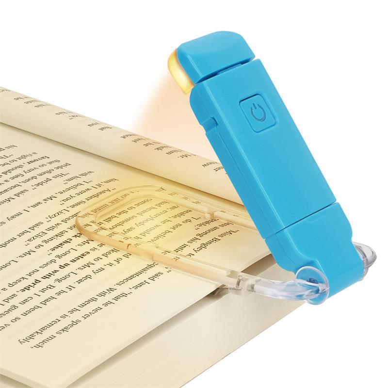 Novo Convite Para O Produto Whitehot: Luz De Leitura Led Com Brilho Ajustável, Clipe Ocular Usb E Marcador portátil - detalhe