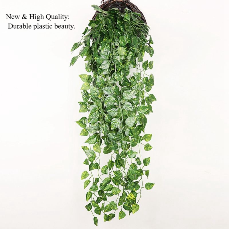 Guirlanda De Videira De Hera Artificial – Vegetação Realista Para Casamento , Festa E Decoração De Casa