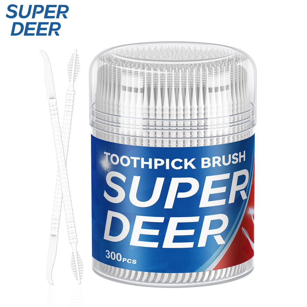 Pacote De Escova De Palito Descartável Para Limpeza De Dentes E Uso Doméstico Com 300 Contagens