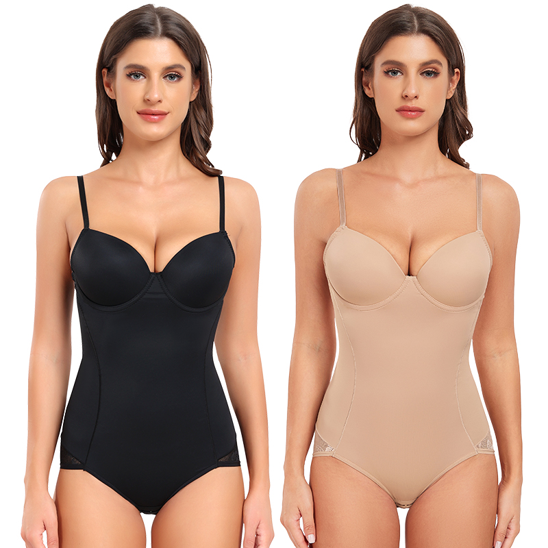 Body Espartilho Ultra Com Sutiã – Modelador Feminino Emagrecedor De Corpo Inteiro + Controle De Barriga E Design Sem Cos