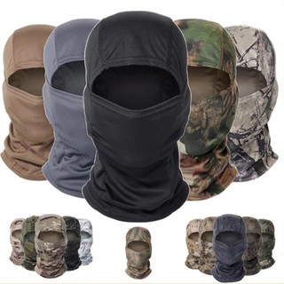 Máscara Balaclava De Malha Respirável-Capa Facial De Motocicleta Com Proteção UV , Capuz De Equitação Cobertura Total em Oferta na Shopee