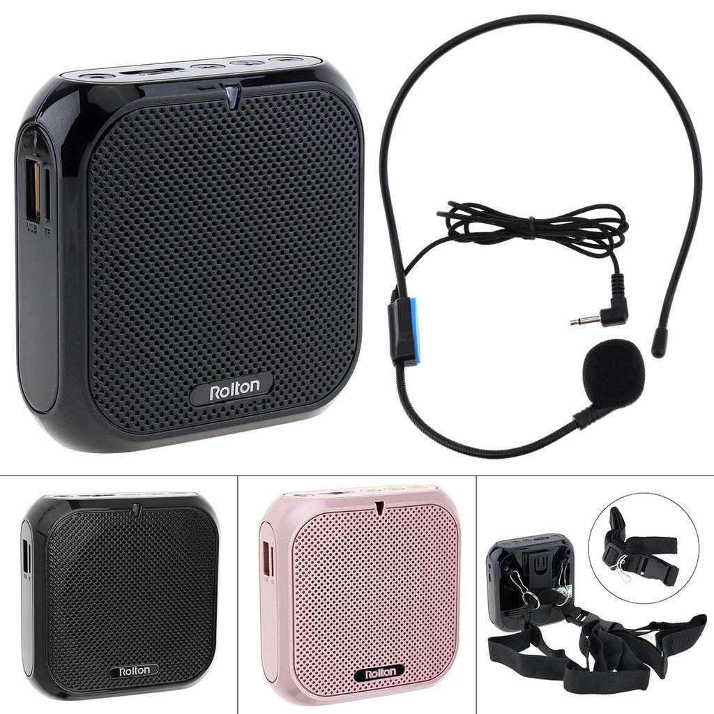 [Shopee Choice] Microfone de Cabeça Amplificador de Voz Gravador Mini Microfone com Fio