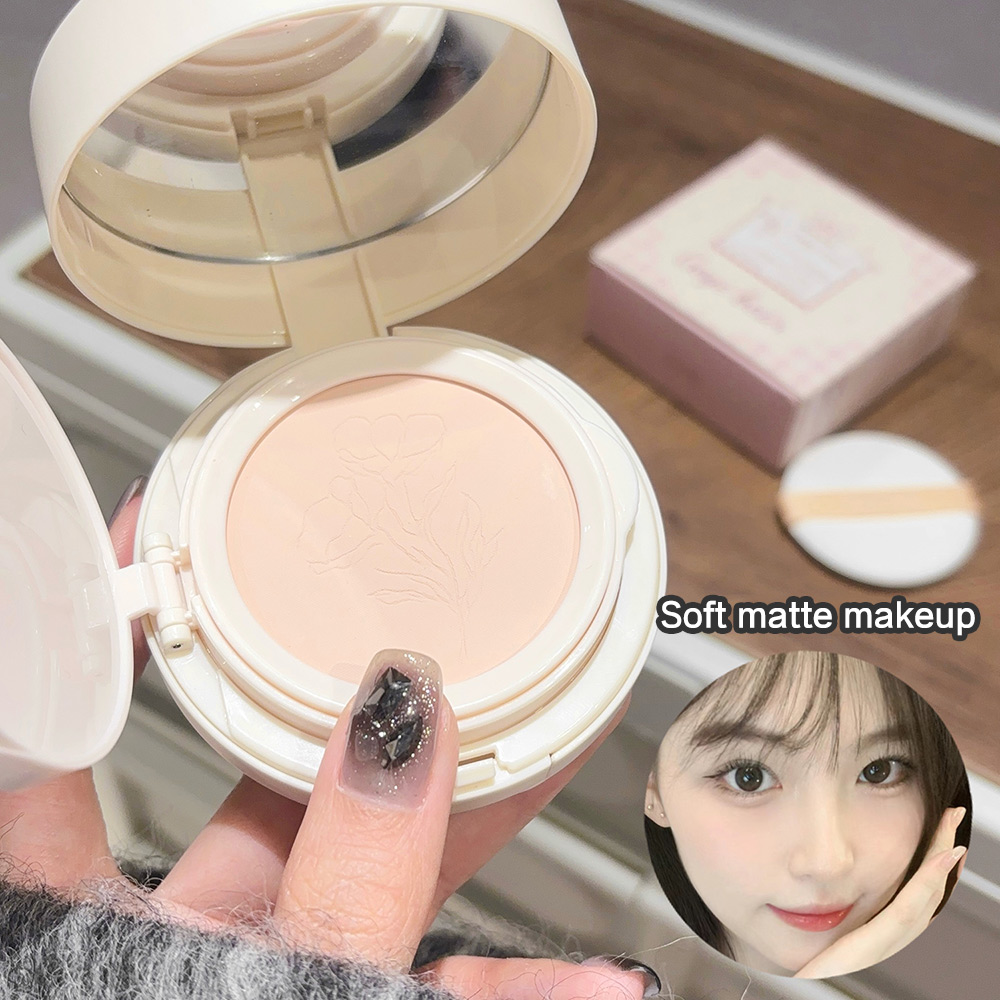 Gege Bear Fundação Configuração Pó 2 Em 1 Facial BB Creme Almofada De Ar À Prova Dwaterproof Água Com Espelho Viagem