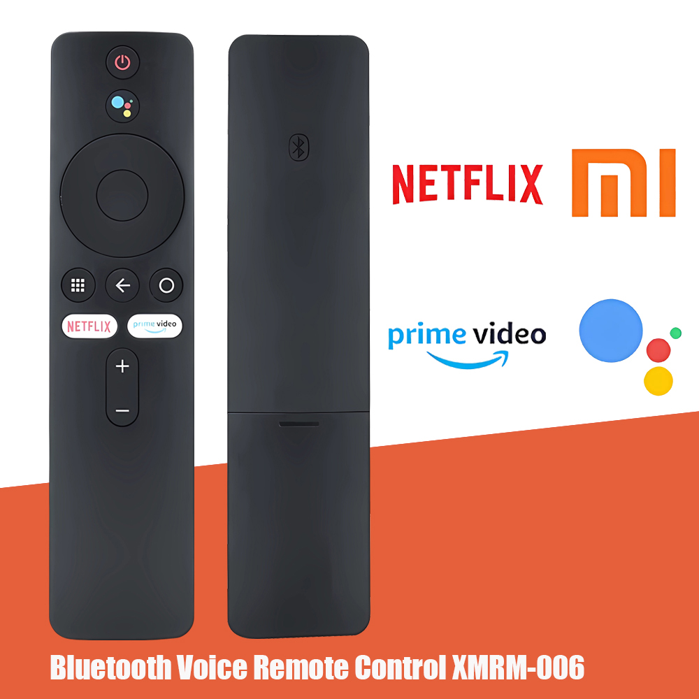 Controle Remoto por Voz Bluetooth XMRM-006 para Xiaomi MI Box S Smart TV Stick c