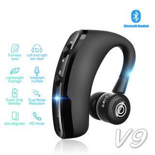 V9 Fones De Ouvido Bluetooth Sem Fio Controle Voz Música Com Cancelamento Ruído Para Uso Diário Som Estéreo