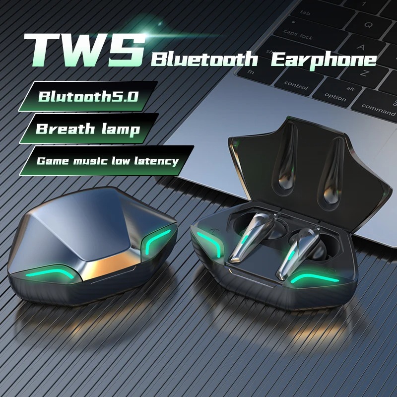 G11 Fones De Ouvido TWS Sem Fio Fone Com Microfone Mini Bluetooth 5.0 Handsfree Alta Qualidade Jogos Esportes Correndo T