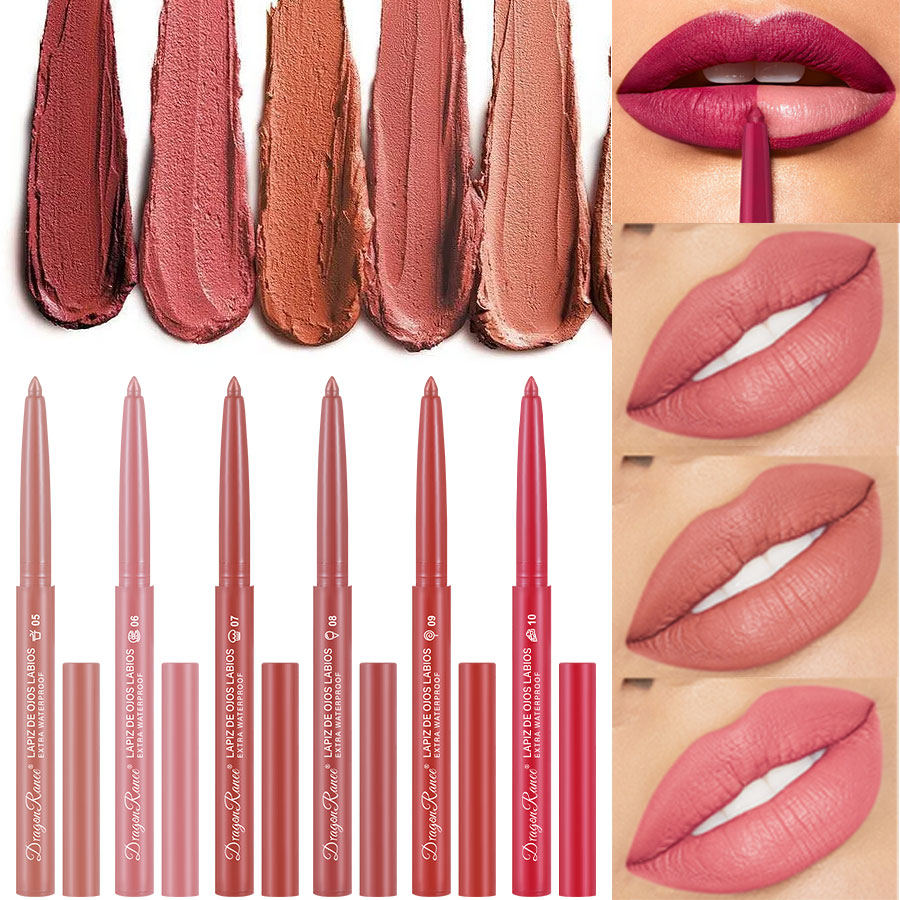 Lápis Delineador Labial Mate Dragon Ranee 0,35g, À Prova D'água & Longa Duração, Presente de Natal Perfeito para Noite · foto 2