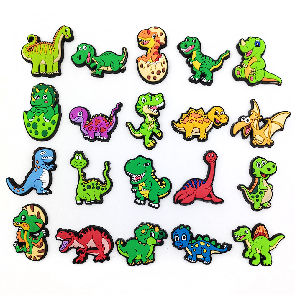 20pcs/set Cartoon Shoe Charms For croc Garden Shoes Accessories Women Kid's Party Gifts Decorações Para Mochila Adultos