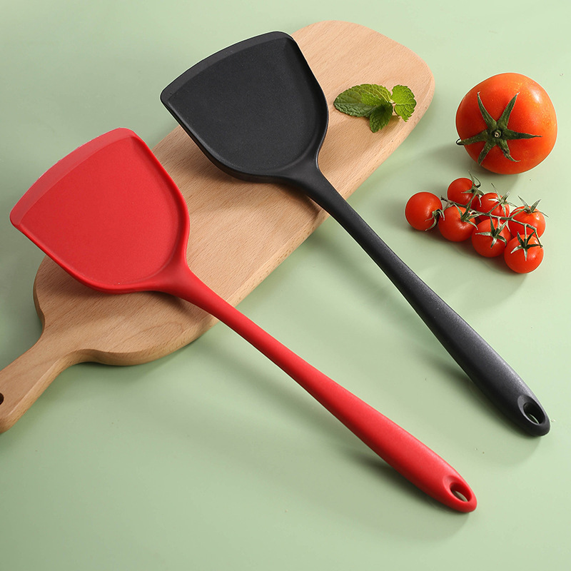 Espátula Antiaderente De Silicone , Utensílio De Cozinha Doméstico , wok , Resistente A Altas Temperaturas , Protetor De