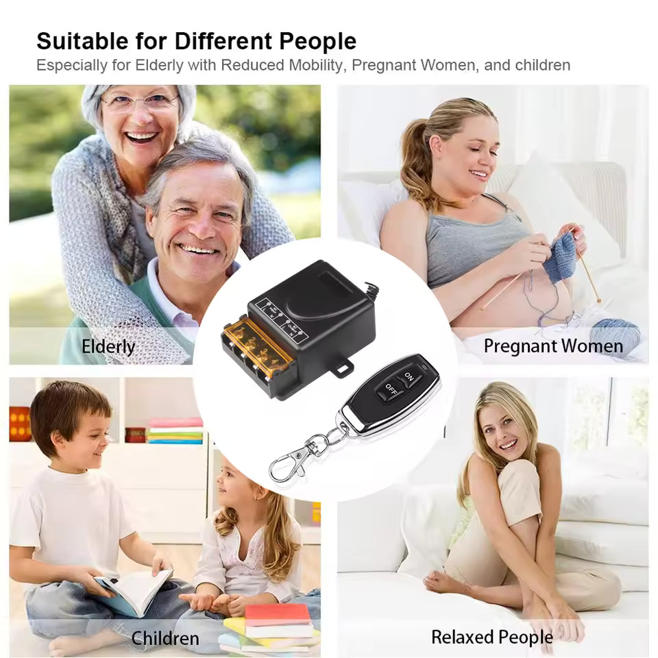 Interruptor Inteligente Axus com Função de Aprendizagem, Alcance de 100M — imagem 2 de 2