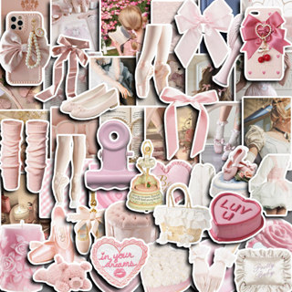 Autocolantes De 50pcs Retro Ballet Diy Computer Laptop Washi Scrapbooking Stickers Artesanato Papelaria em Oferta na Shopee