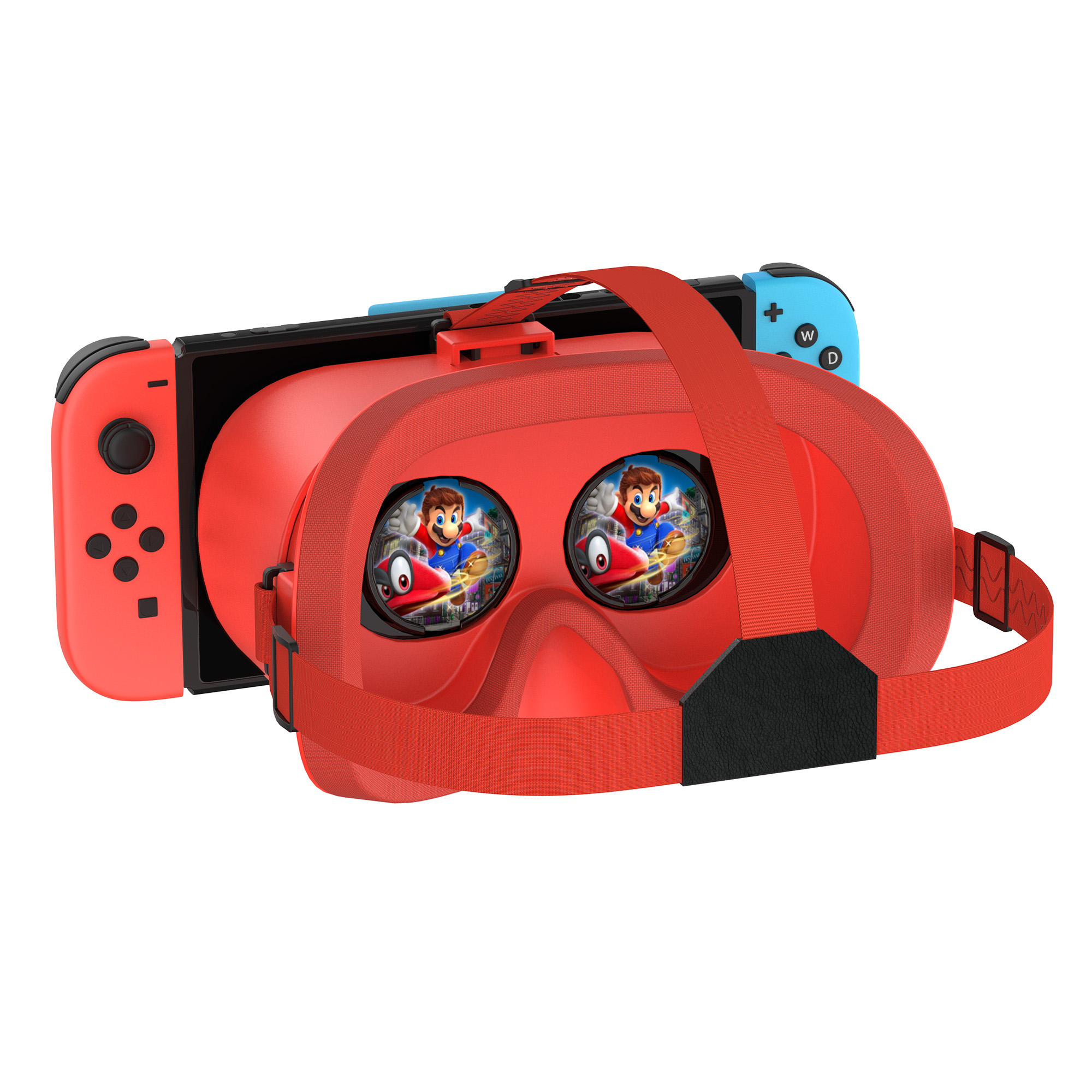 Fone De Ouvido VR Para Nintendo Switch & OLED Modelo 3D Óculos Com Lente Ajustável Experiência De Jogo De Realidade Virtual Labo Goggles Headset