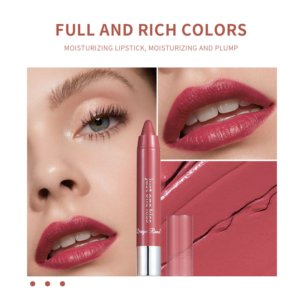 Batom Brilhante DRAGON RANEE-12 Cores Disponíveis, Fácil Coloração, Sem Manchas, De Longa Duração, Pérola Veludo Fos · foto 2