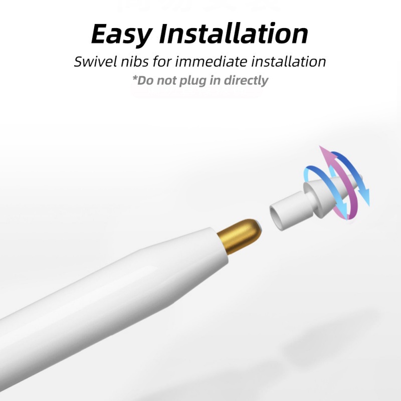 Para Kit De Substituição Apple Pencil Stylus 1/2-Pontas Sobressalentes , Adaptad