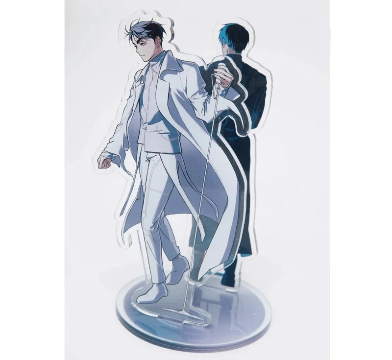Novas figuras de presente ALIEN STAGE IVAN & TILL, suporte em acrílico, modelo de anime, figura de ação, acessórios de