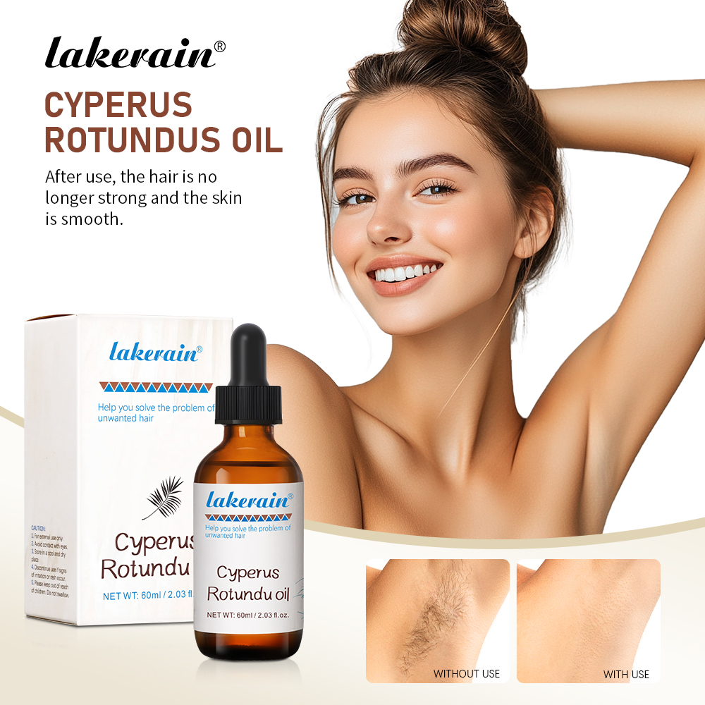 Lakerain Cyperus Rotudus Oil Pele Suavizante Hidratante Cuidados Corporais