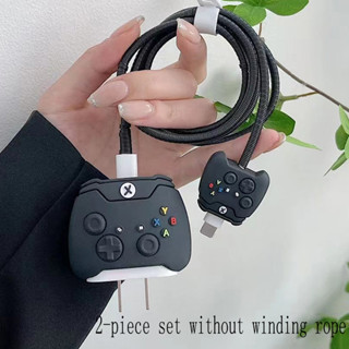Conjunto de 2 Peças Capa Protetora 3D para Cabo de Dados Console de Jogos, 20W/18W, Ipad e Usb em Oferta na Shopee