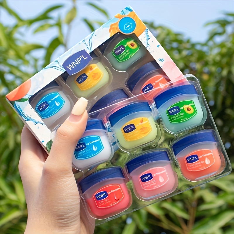 Bálsamo Labial Hidratante E , Nutre Suaviza Para Prevenção De Lábios Duradouros Secos (4/6...