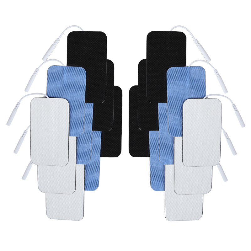 Almofadas De Eletrodo Adesivas Aelf De 5 x 9 cm (10/30/50 Peças) São Adequadas Para Uso Com Dispositivos TENS , Massagea