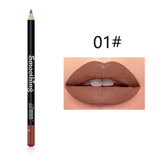 Delineador Labial Multicolorido De Doze Cores , Hidratante Opcional , Cor Natural , Fácil…