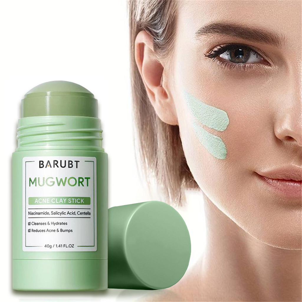 Haste De Filme De Lama De Artemísia , Limpeza Profunda , Reparação Suave De Cravos , Tratamento Facial , Máscara De Apli