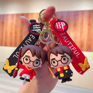Chaveiro Harry Potter PVC Pingente Porta-Chaves Presentes De Férias