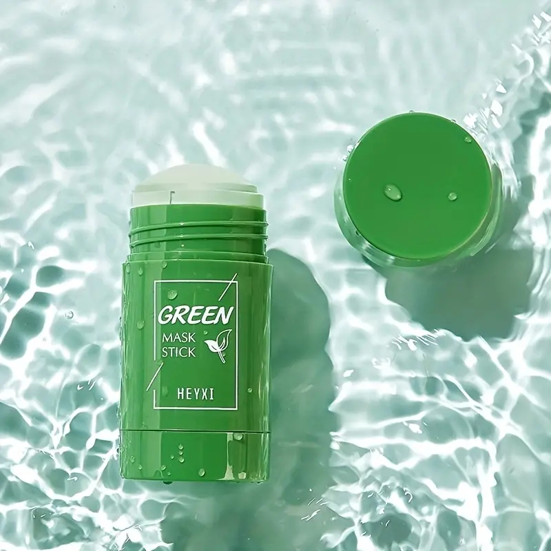 Chá Verde Filme De Lama Sólida Em Bastão Hidratante Suave Máscara facial De Limpeza Profunda