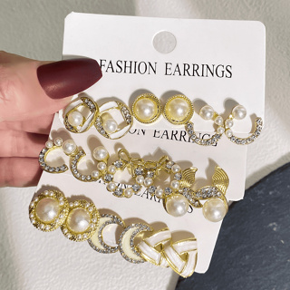 Lovito Brincos de Pérolas LCS29A23 em Oferta na Shopee