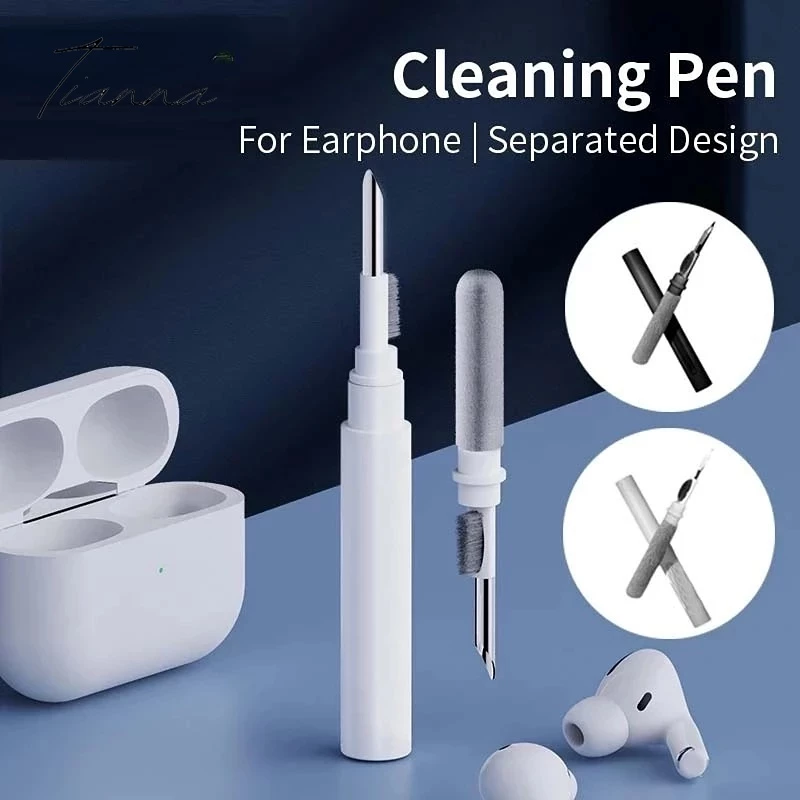 Kit De Limpeza Fones De Ouvido Caneta Escova Ferramentas Bluetooth Fone Teclado Para Airpods Pro 3 2 1