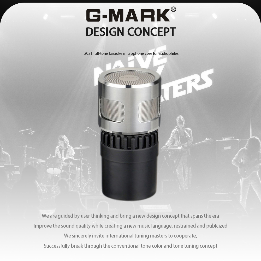 [Escolha Shopee] Acessórios Para Microfone G-MARK K8 Cápsula Dinâmica De Núcleo De Alta Qualidade Sensibilidade