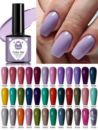 Esmalte Gel XEIJAYI, Cor Preta, UV/LED, Para Decoração e Arte em Unhas